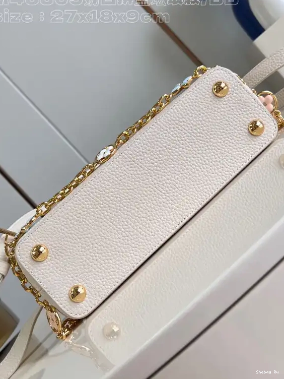 VUITTON BB-27*18*9CM CAPUCINES LOUIS 0627